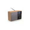 Philips TAR5505/10 rádio prenosné digitálne čierna, sivá, drevo
