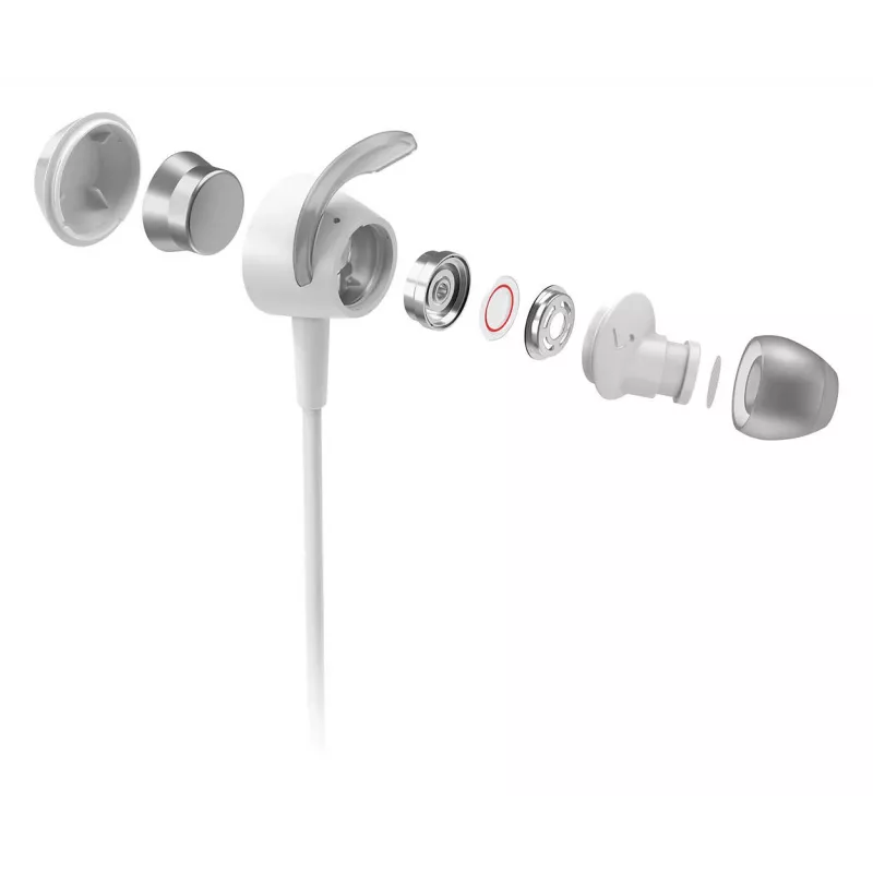 Bezdrôtové in-ear slúchadlá Philips TAE4205WT/00 — Bluetooth, hovory a hudba, 20–20000 Hz, dosah 10 m, biela, 16 g