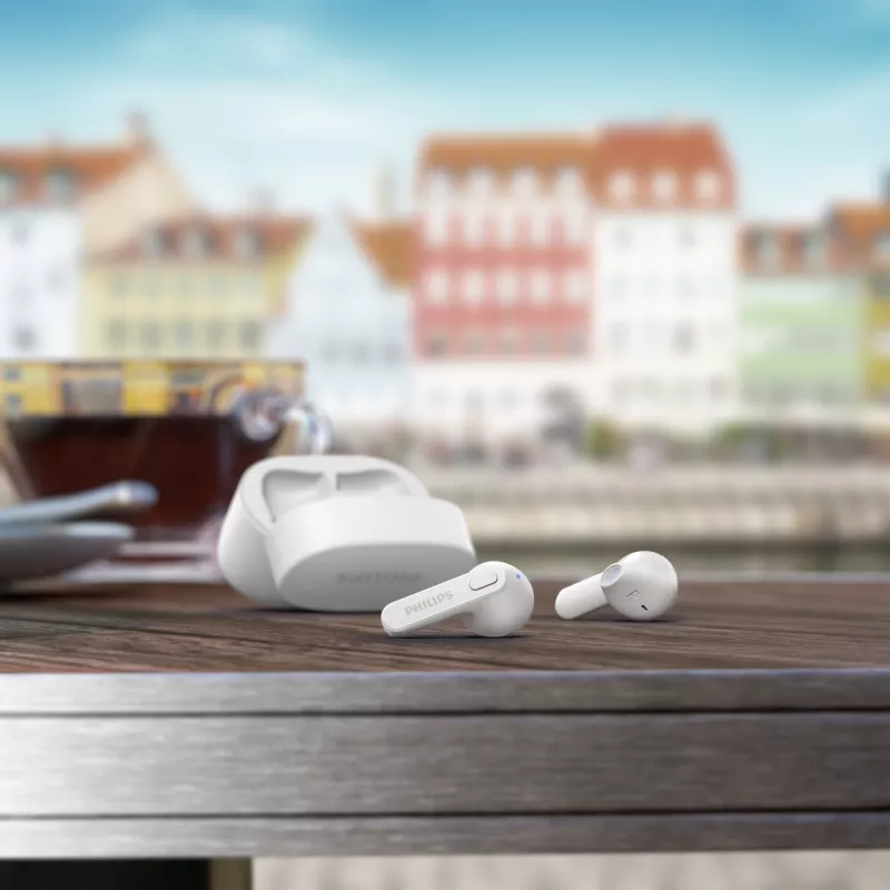 Philips 2000 series TAT2236WT bezdrôtové in-ear slúchadlá/náhlavná súprava hovory/hudba Bluetooth biela