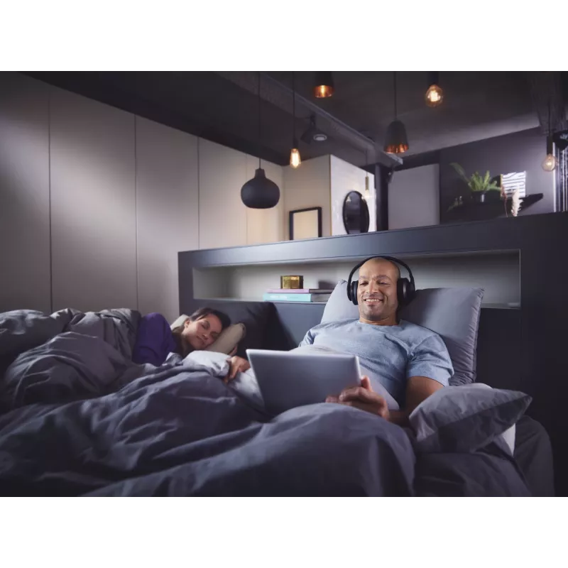 Philips 6000 series TAH6206BK/00 bezdrôtové slúchadlá/náhlavná súprava cez hlavu hudba Bluetooth čierna