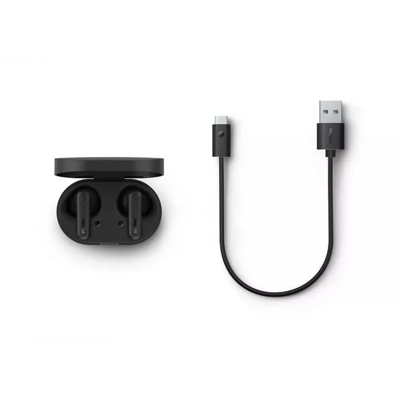 Philips TAT1138BK bezdrôtové in-ear slúchadlá/náhlavná súprava hovory/hudba Bluetooth čierna