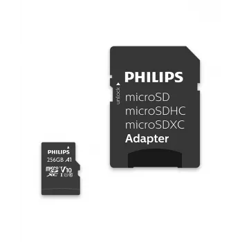 Philips FM25MP45B/00 karta microSDXC, 256 GB, Class 10, UHS-I U1, vrátane adaptéra