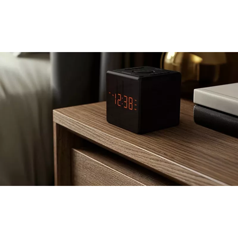 Philips TAR4500/10 budík digitálny budík čierny