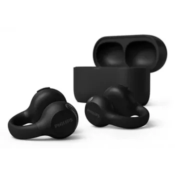 Philips 2000 series TAQ2000BK náhlavná súprava True Wireless Stereo (TWS) ušný klip, open-ear hovory/hudba Bluetooth čierna