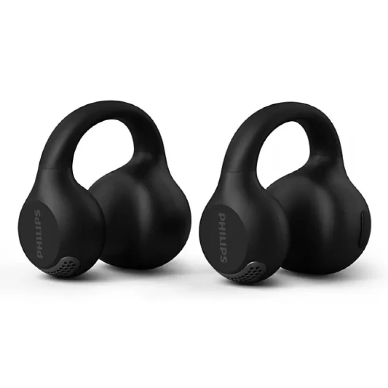 Philips 2000 series TAQ2000BK náhlavná súprava True Wireless Stereo (TWS) ušný klip, open-ear hovory/hudba Bluetooth čierna