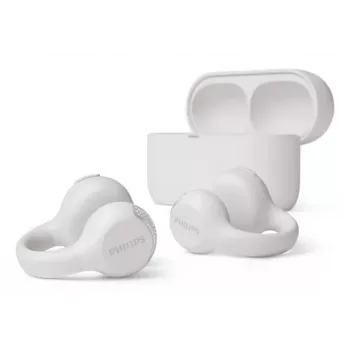 Philips 2000 series TAQ2000WT náhlavná súprava True Wireless Stereo (TWS) ušný klip, open-ear hovory/hudba Bluetooth biela