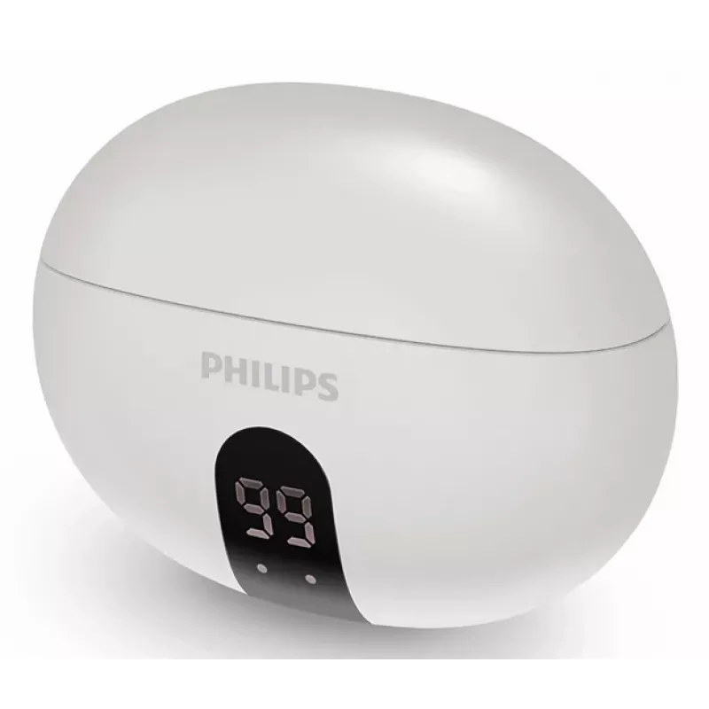 Bezdrôtové in-ear slúchadlá Philips TAT2520WT/00 — Bluetooth, na hovory a hudbu, 20–20000 Hz, dosah 10 m, biela, 40 g