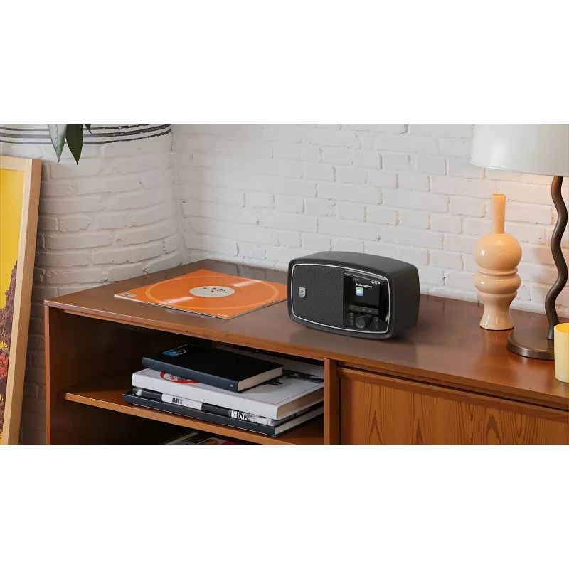 Philips TAV2000DB prenosný analógový a digitálny čierny