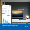 Smart zásuvka TP-Link Tapo Mini P110M – Wi‑Fi/Bluetooth inteligentná interiérová zásuvka, 16 A, 100–240 V, 3680 W, biela