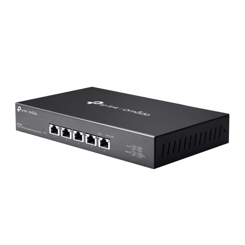 TP-Link Omada DS105X sieťový switch unmanaged 10G Ethernet (100/1000/10000) čierny