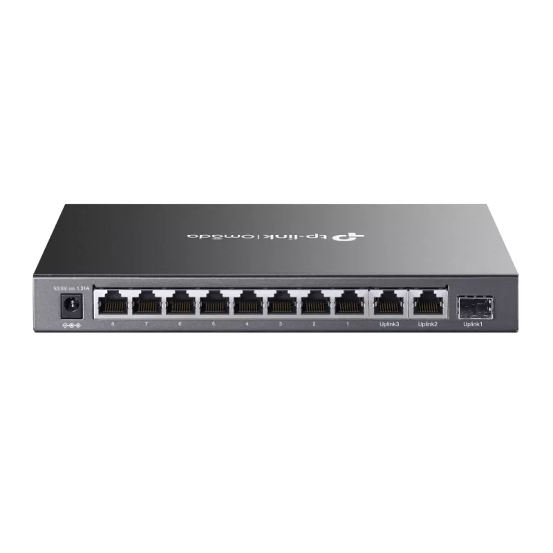 TP-Link Omada DS111P sieťový switch unmanaged Fast Ethernet (10/100) Power over Ethernet (PoE) čierny