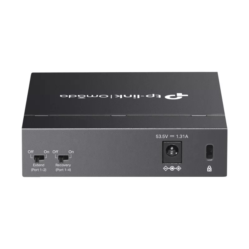 TP-Link Omada DS105GP sieťový switch unmanaged Gigabit Ethernet (10/100/1000) Power over Ethernet (PoE) čierny