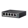 TP-Link Omada DS105GP sieťový switch unmanaged Gigabit Ethernet (10/100/1000) Power over Ethernet (PoE) čierny