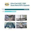 TP-Link Omada AXE11000 stropný quad-band WiFi 6E access point