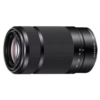 Sony SEL55210 SLR teleobjektív čierny