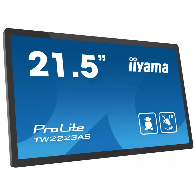 iiyama TW2223AS-B1 dotykový ovládací panel 54,6 cm (21,5 palcov) 1920 x 1080 pixelov