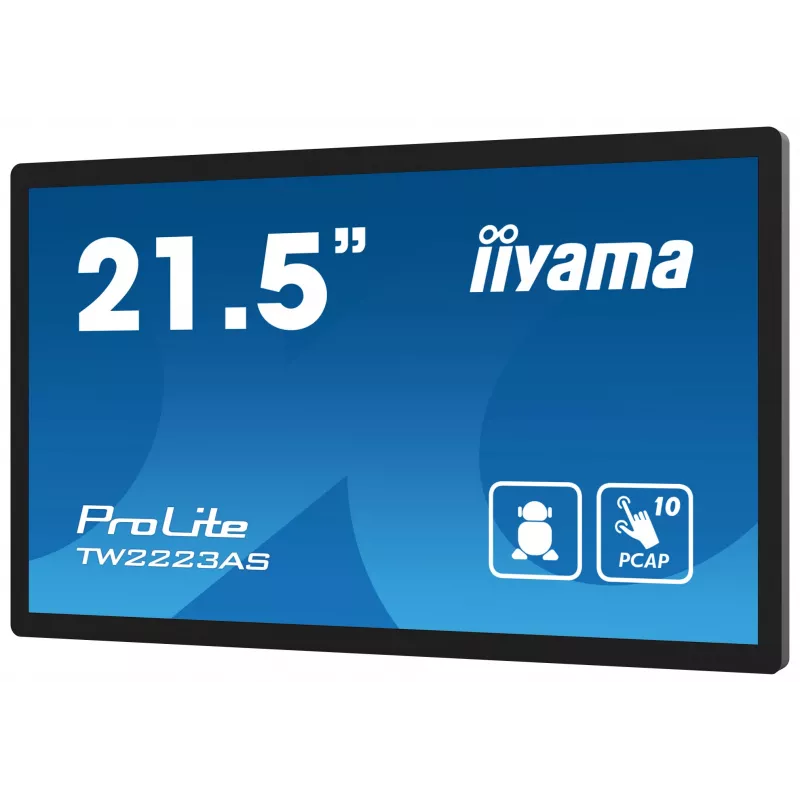 iiyama TW2223AS-B1 dotykový ovládací panel 54,6 cm (21,5 palcov) 1920 x 1080 pixelov