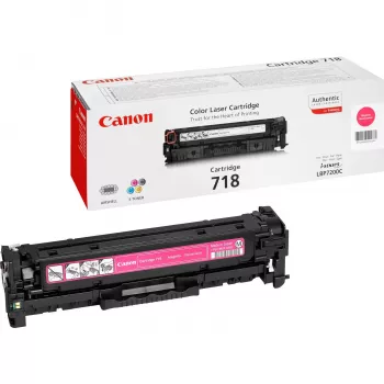 Tonerová kazeta Canon 718 M 2500 strán magenta