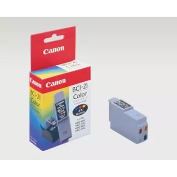 Canon BCI-21 atramentová kazeta originálna cyan, magenta, žltá