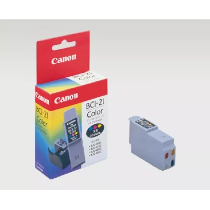 Canon BCI-21 atramentová kazeta originálna cyan, magenta, žltá