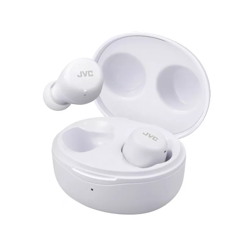 Bezdrôtové In-Ear slúchadlá JVC HA-A5T True Wireless Stereo (TWS) — intraaurálne, 20–20000 Hz, biela