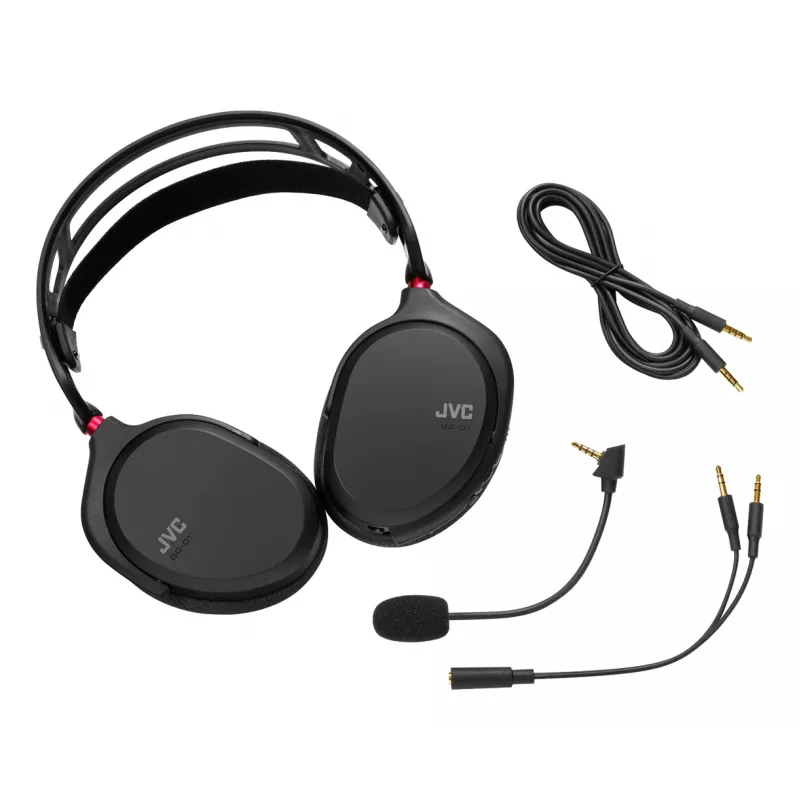JVC GG-01 headset káblový cez hlavu herný čierny