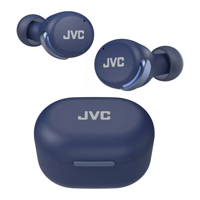 JVC Active Noise Cancelling TWS modré