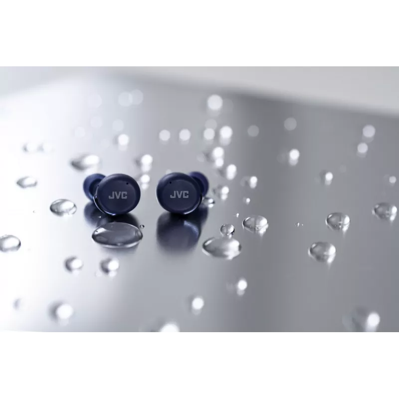 JVC Active Noise Cancelling TWS modré