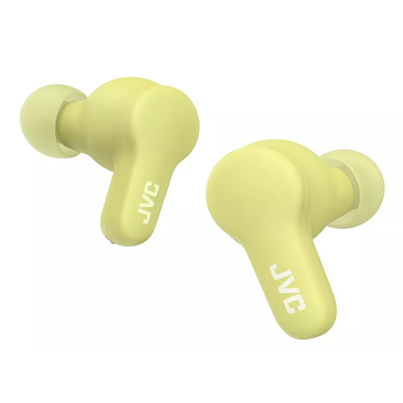 Bezdrôtový In-Ear headset JVC Gumy TWS Stix zelený — True Wireless Stereo Bluetooth, 20–20000 Hz, dosah 10 m