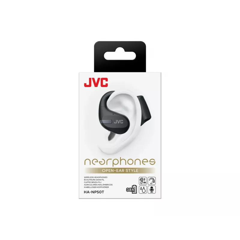 JVC HA-NP50T-B-U Nearphone TWS čierne