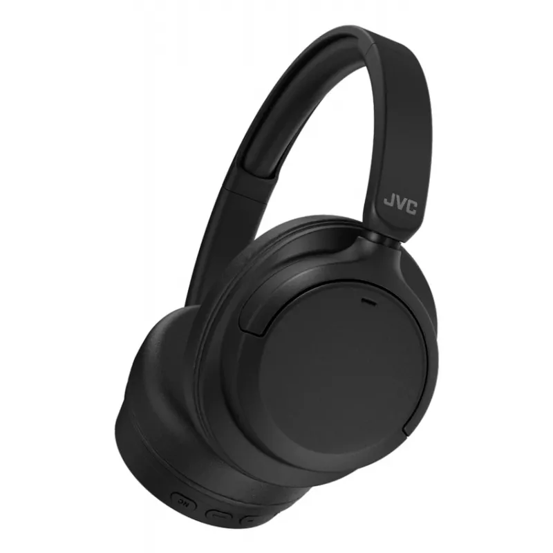 JVC Over-Ear slúchadlá s potlačením hluku, headset, bezdrôtové, cez hlavu, hovory/hudba, USB Type-C, Bluetooth, čierne