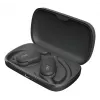 Headset JVC HA-NP40T True Wireless Stereo TWS háčik za ucho Bluetooth čierny, 20–20000 Hz, 10 m