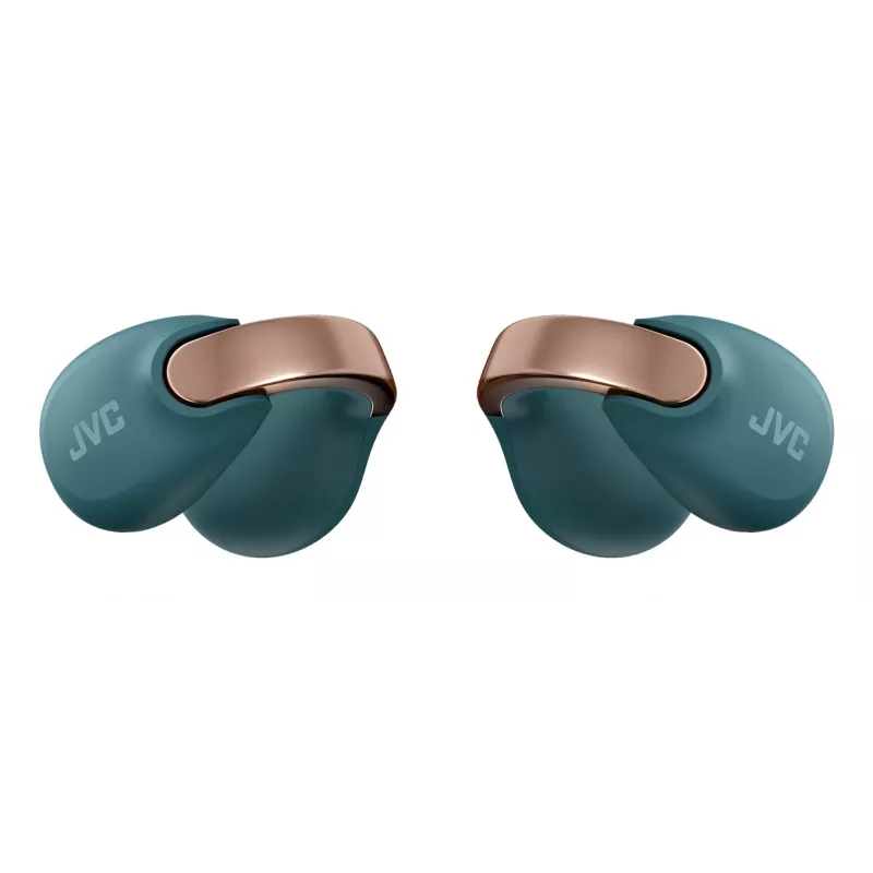 JVC HA-NP1T headset True Wireless Stereo (TWS) prichytenie na ucho pre hovory/hudba USB Type-C Bluetooth modrá, zlatá