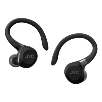 JVC HA-EC75T-B-U slúchadlá/headset bezdrôtové háčik za ucho športové Bluetooth čierne
