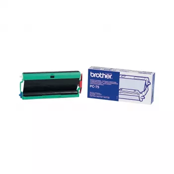 Brother PC-75 faxové príslušenstvo faxová kazeta + páska 144 strán čierna 1 ks
