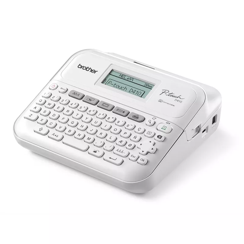 Brother PT-D410VP tlačiareň etikiet ZINK (Zero-Ink) 180 x 180 DPI káblová TZe QWERTY