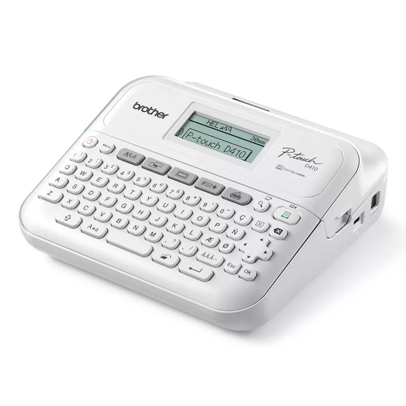 Brother PT-D410 tlačiareň etikiet termotransfer 180 x 180 DPI 20 mm/s káblová TZe QWERTY