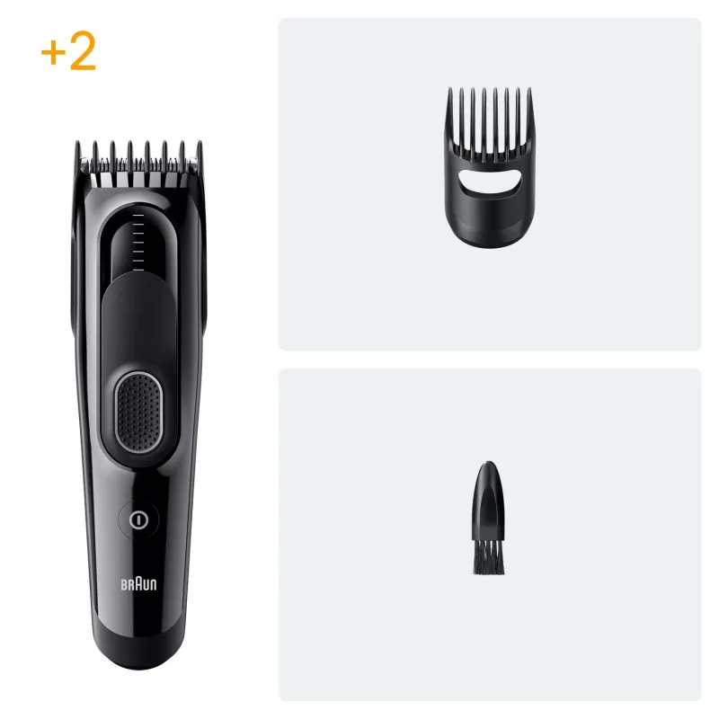 Braun HC5510 Strihač vlasov/stríhačka čierna 9 nikel-metalhydrid (NiMH)