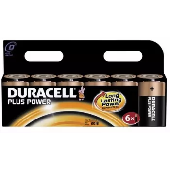 Duracell 6x D 1,5V jednorazová batéria alkalická
