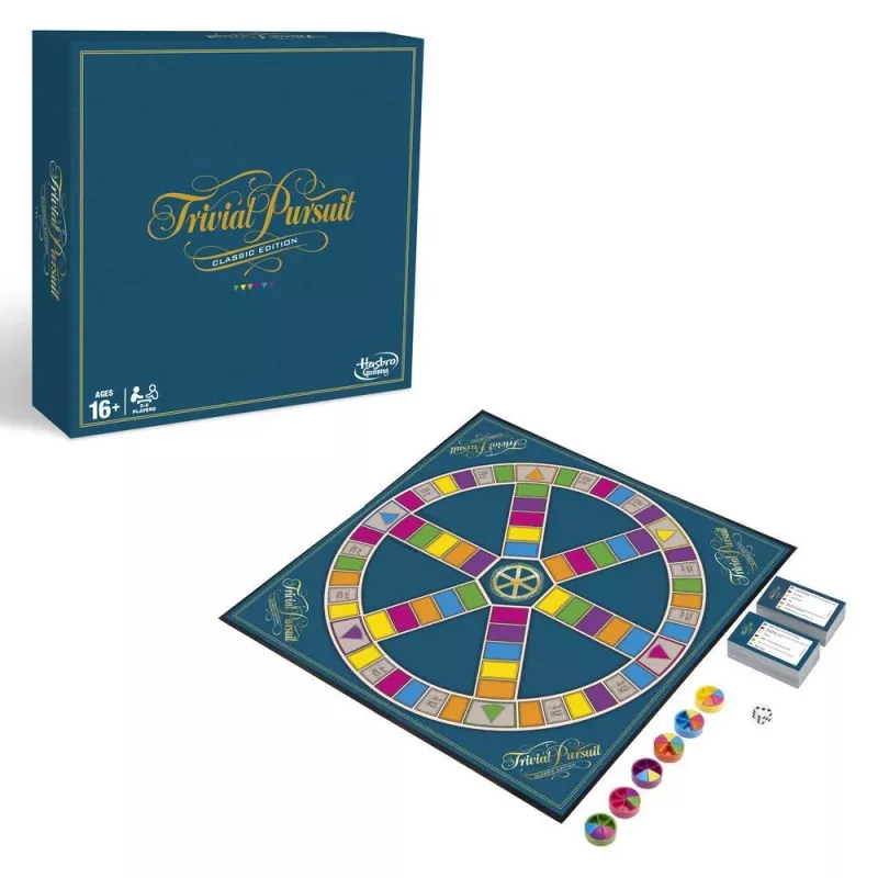 Hasbro Gaming Trivial Pursuit Hra: Classic Edition spoločenská hra vzdelávacia hra