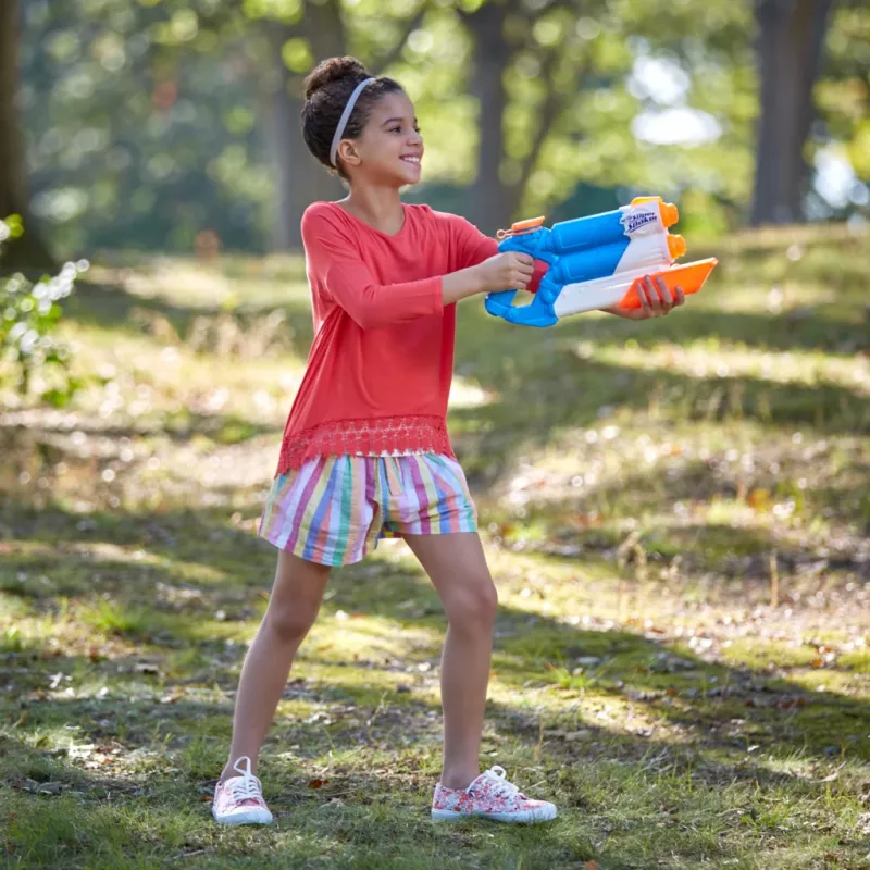 Nerf Super Soaker Twin Tide, hračkárska vodná pištoľ, viacfarebná, 6 rokov