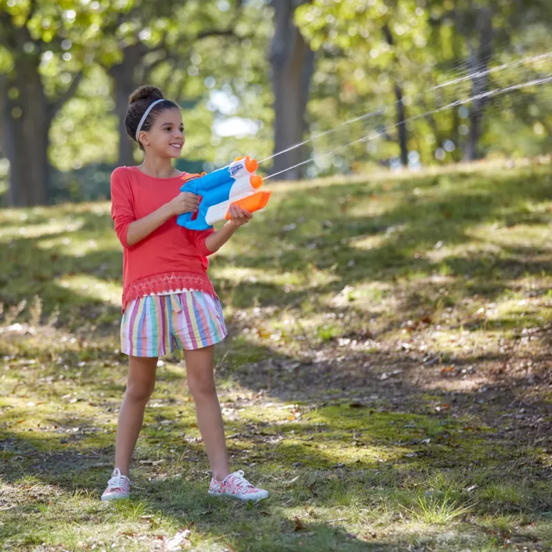 Nerf Super Soaker Twin Tide, hračkárska vodná pištoľ, viacfarebná, 6 rokov