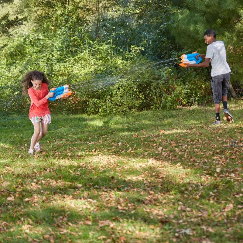 Nerf Super Soaker Twin Tide, hračkárska vodná pištoľ, viacfarebná, 6 rokov