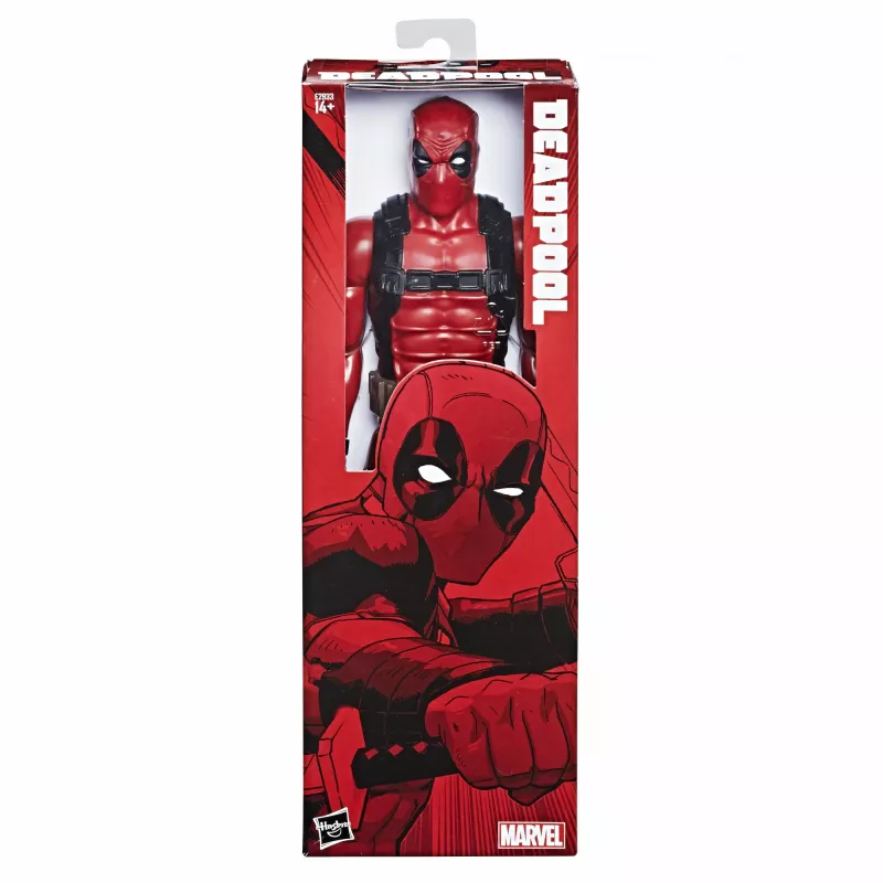 Marvel Deadpool 12-palcová akčná figúrka s príslušenstvom, 4 roky, viacfarebná