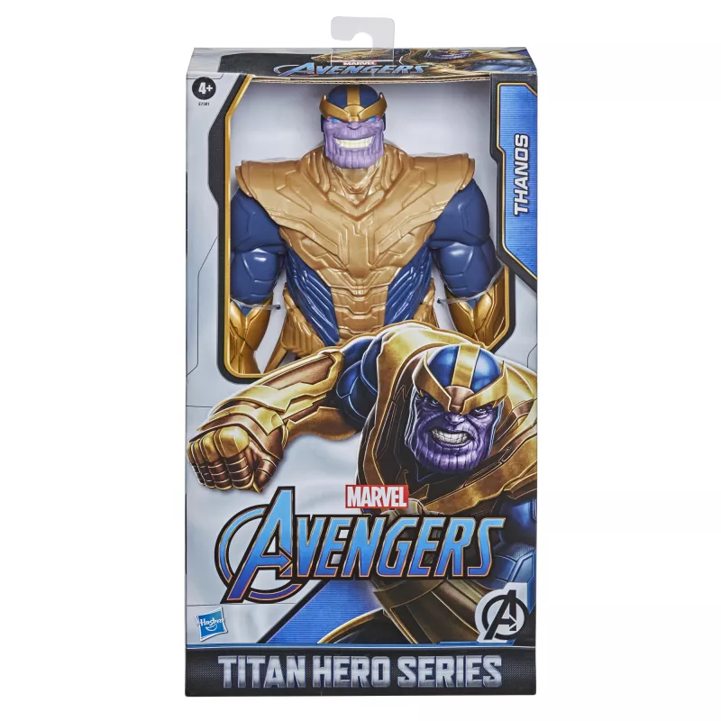 Marvel Avengers Blast Gear Deluxe Thanos akčná figúrka, 4 roky, modrá, žltá