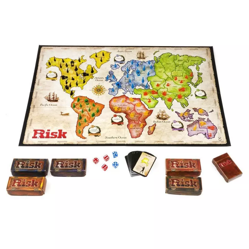 Spoločenská hra Hasbro Gaming Risk War Odporúčaný vek 10 rokov