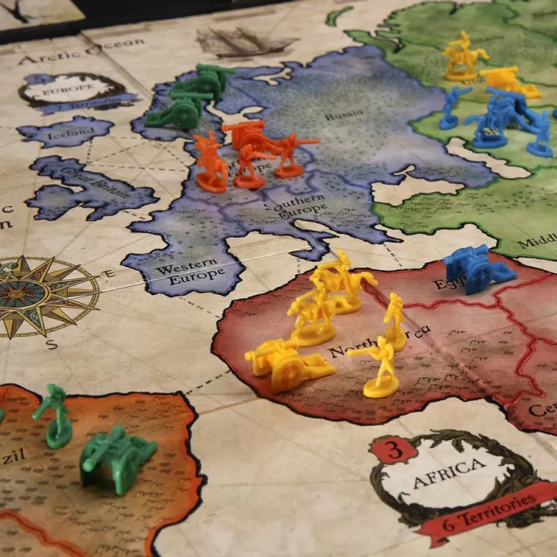 Spoločenská hra Hasbro Gaming Risk War Odporúčaný vek 10 rokov
