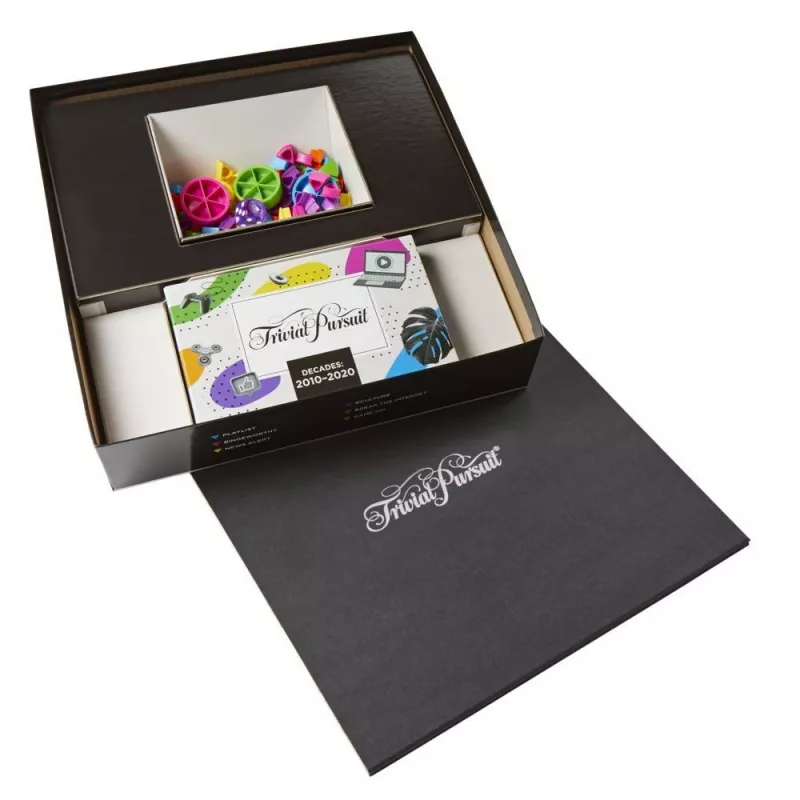 Hasbro Gaming Trivial Pursuit Decades 2010 to 2020 spoločenská hra trivia