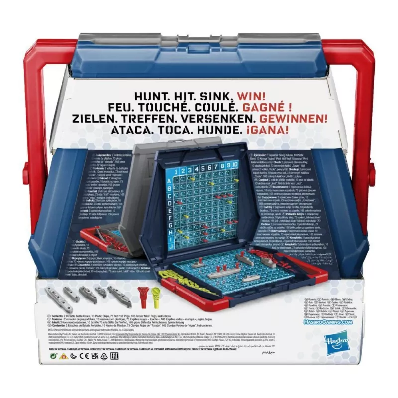 Spoločenská hra Hasbro Gaming Battleship Classic Edition stratégia od 7 rokov