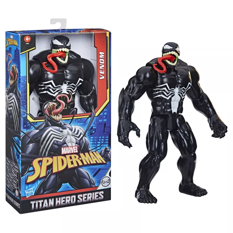 Marvel Spider-Man Titan Hero Series Venom, 4 roky, Spider-Man, čierna, červená, biela